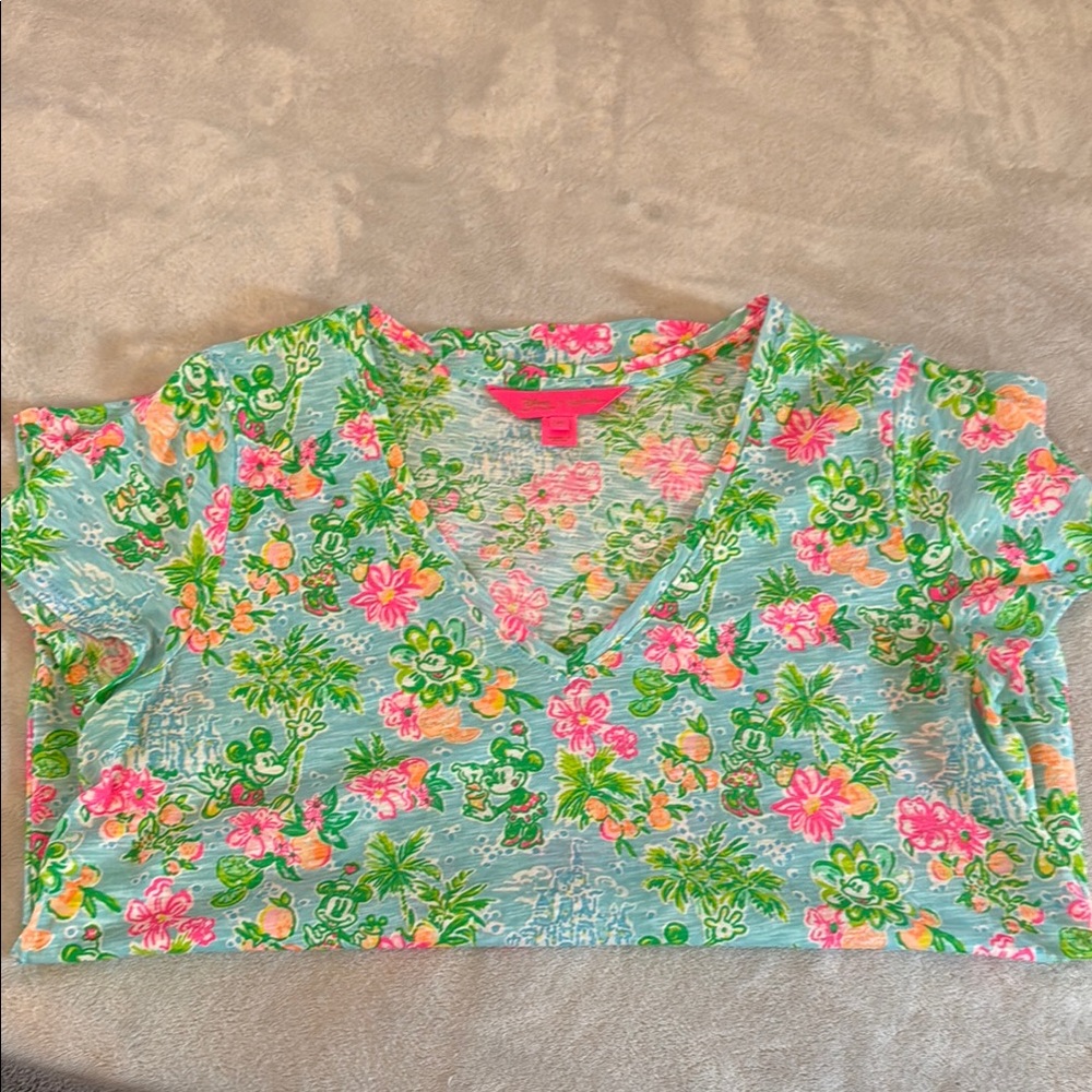 Disney Lilly Pulitzer V-Neck Women’s Top